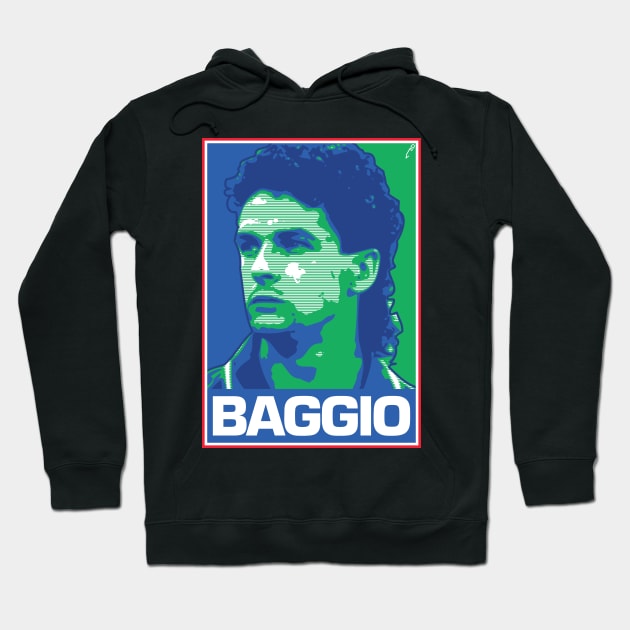 Baggio - ITALY Hoodie by DAFTFISH